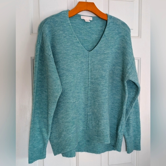 Warm & Cozy Pullover V-Neck Sweater - Picture 1 of 7